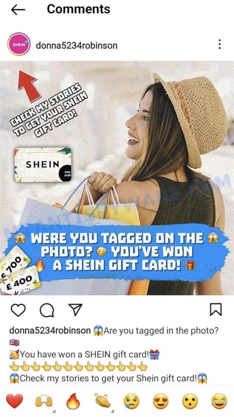 smart wallet shein gift card scam|SHEIN gift card scam.